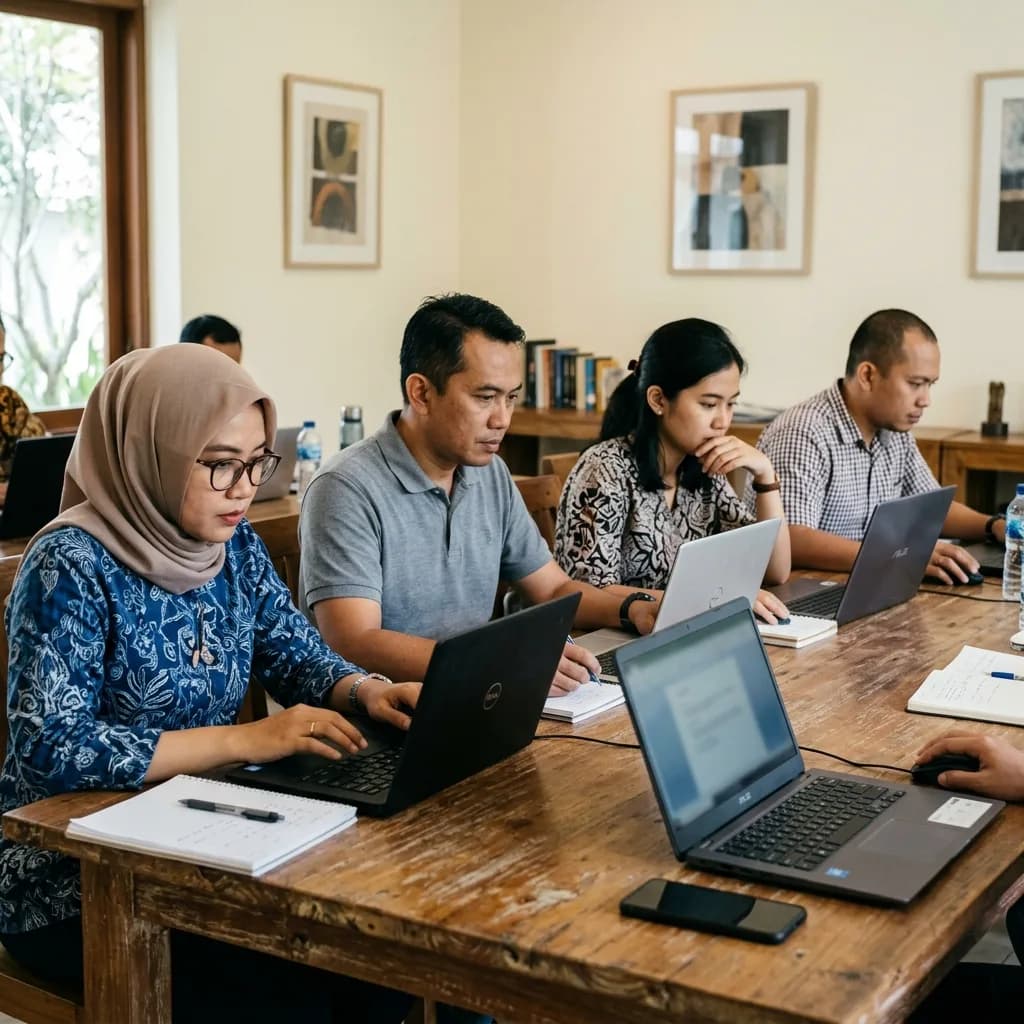 Sesi assessment program pelatihan